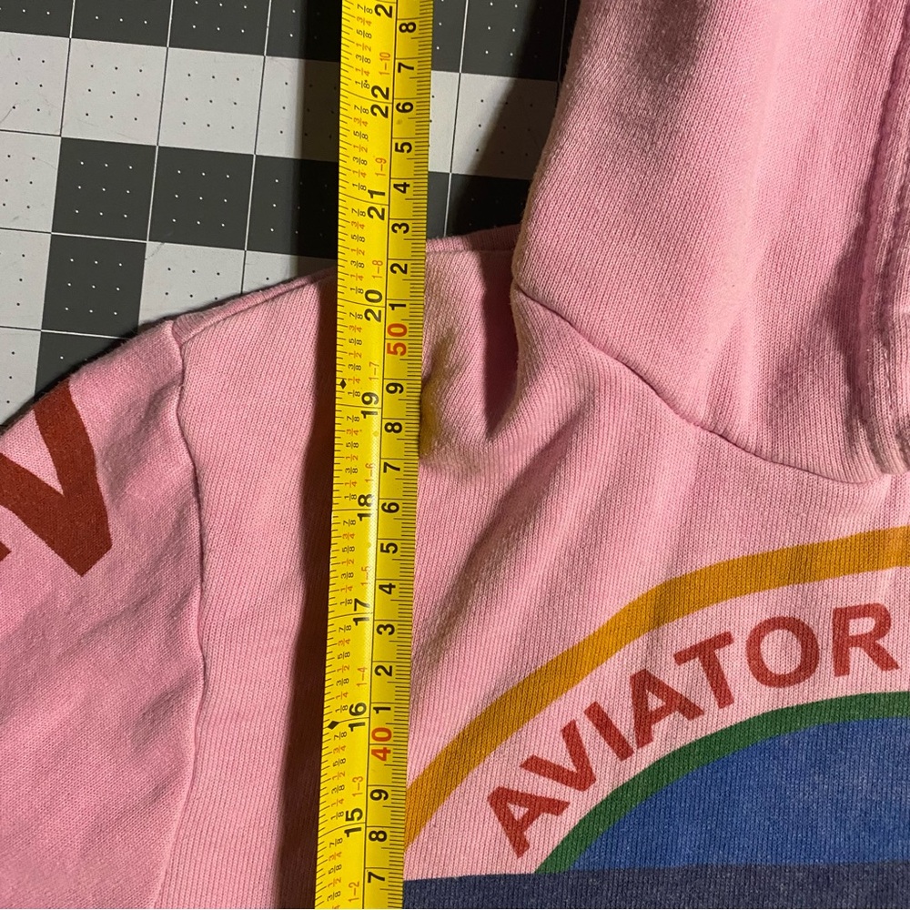 Aviator Nation Pink North Shore Oahu Hoodie XS - Picture 8 of 9